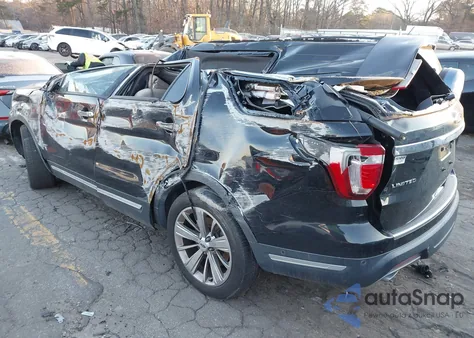 2018 Ford Explorer Limited z USA, uszkodzony, nr VIN 1FM5K7FH0JGC31040